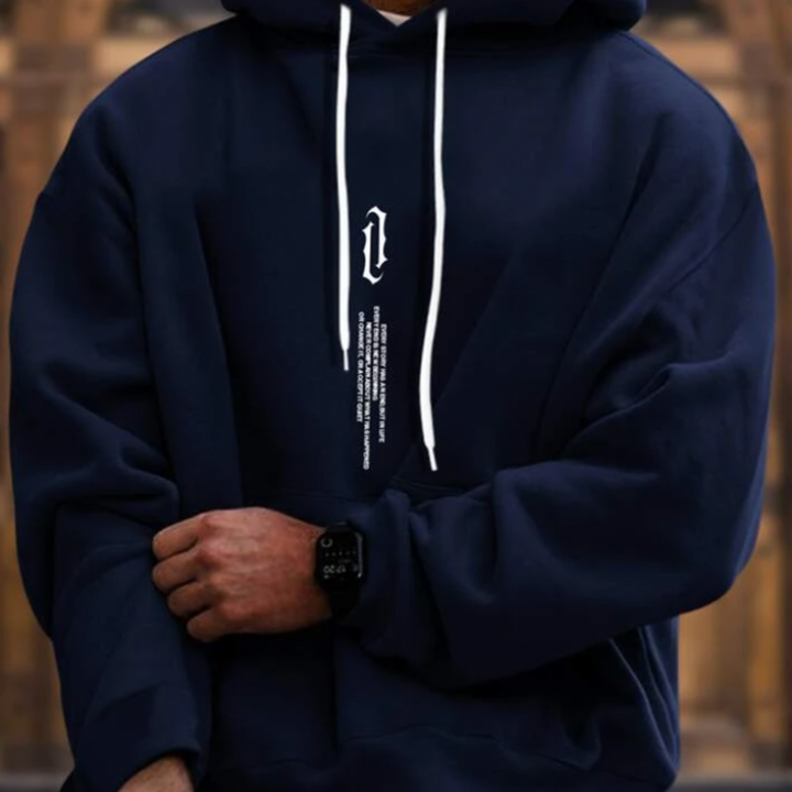 Comfortabele en stijlvolle herenhoodie