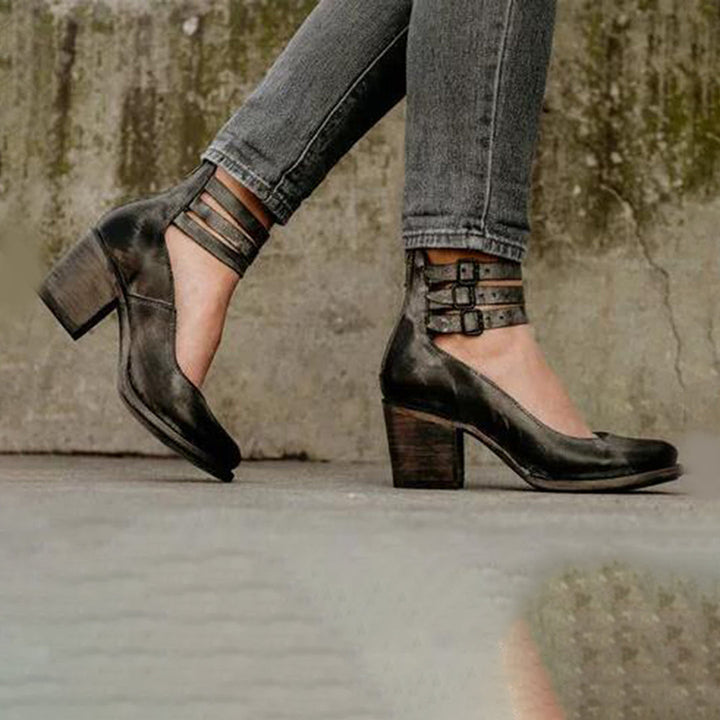Lerra - Comfortabele gespschoen voor dames