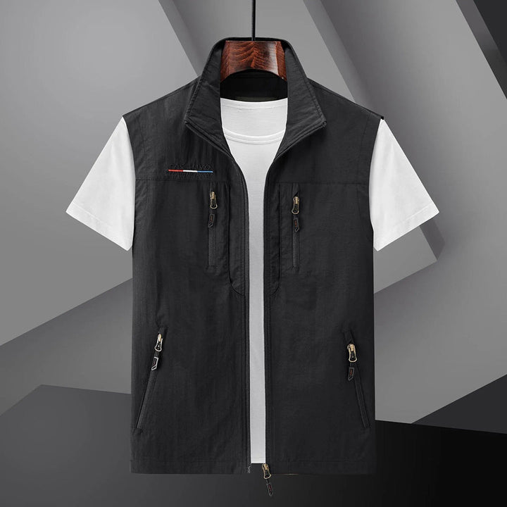 Multi-Pocket Utility Heren Zomerreisvest