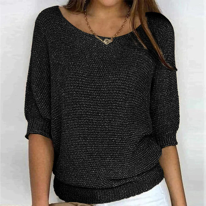 Maelle – Effen Oversized Trui met Comfortabele Pasvorm