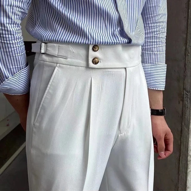 Verstelbare Britse heren broek - Adam