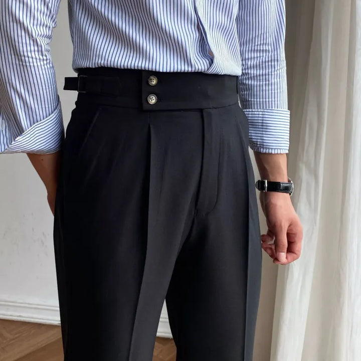 Verstelbare Britse heren broek - Adam