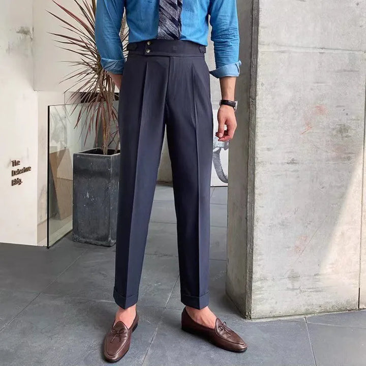 Verstelbare Britse heren broek - Adam