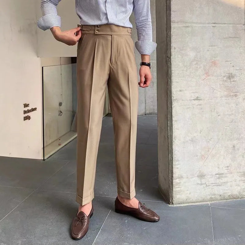 Verstelbare Britse heren broek - Adam