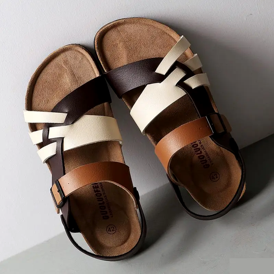 Leren sandalen voor dames - Victor