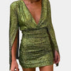 Glamour Jurk met Subtiele Glinstering en Elegante Pasvorm