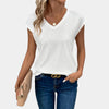 Casual Dames Top met V-Hals