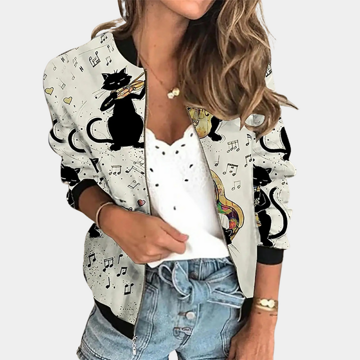 Zomerjas Dames Met Bloemen