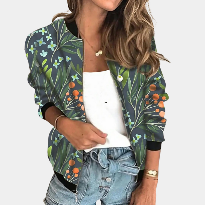 Zomerjas Dames Met Bloemen