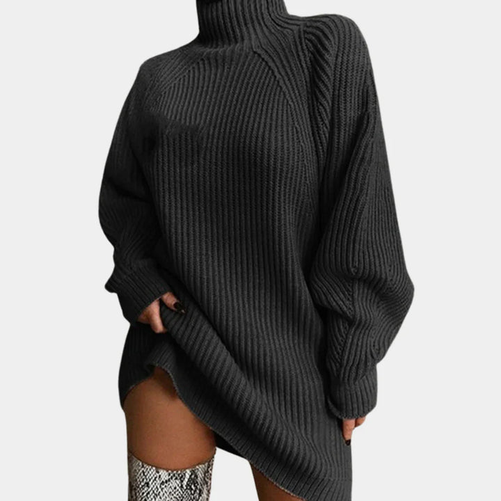 Gebreide Oversized Trui met Comfortabele Pasvorm en Stijlvolle Look