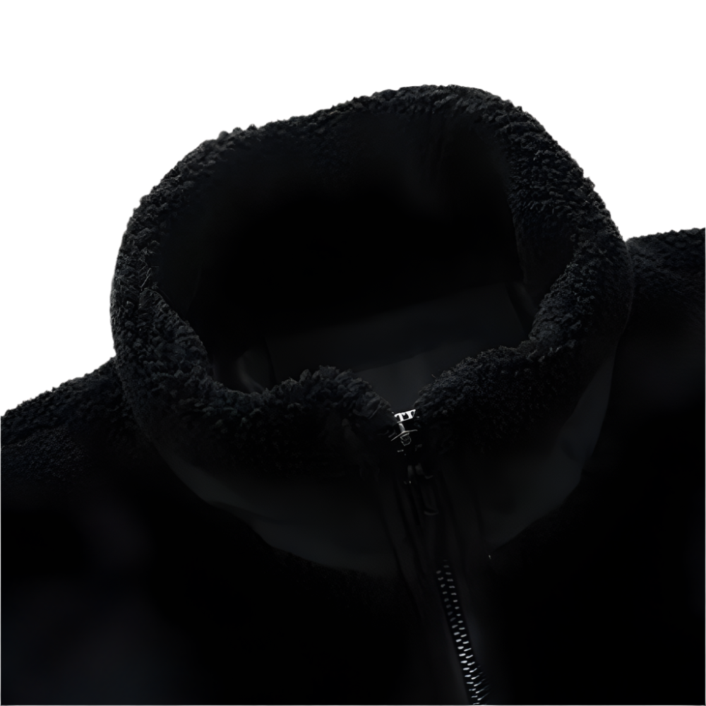 Heren Outdoor Fleecejack met Rits en Verstevigde Details