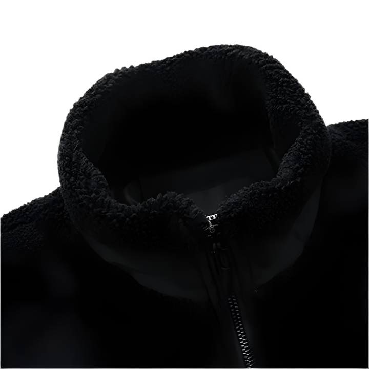 Heren Outdoor Fleecejack met Rits en Verstevigde Details