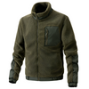 Heren Outdoor Fleecejack met Rits en Verstevigde Details