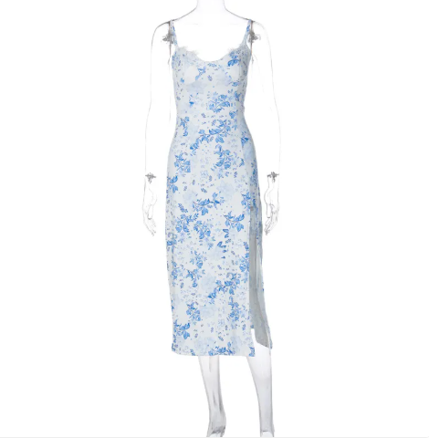 Zomerjurkje met bloemetjes - luchtig en comfortabel