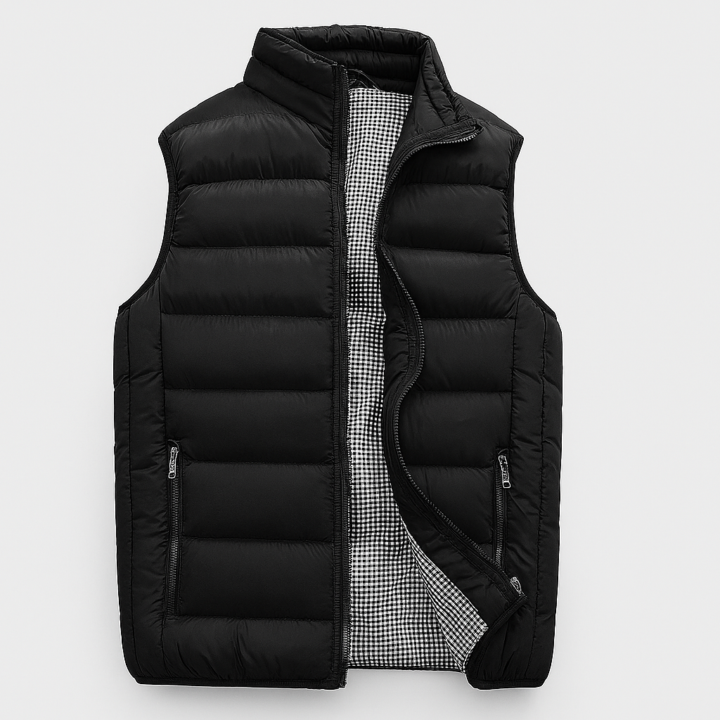 Gewatteerde lichtgewicht bodywarmer voor heren - Macky