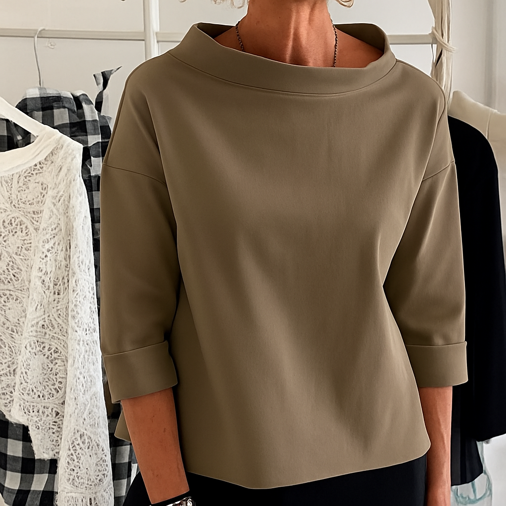 Dames lente katoenen sweatshirt