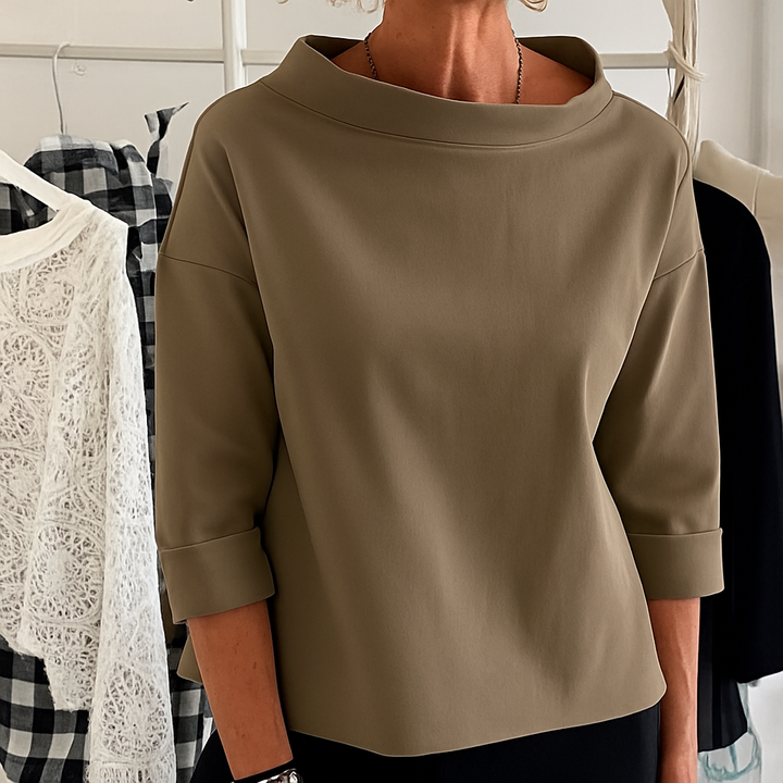 Dames lente katoenen sweatshirt