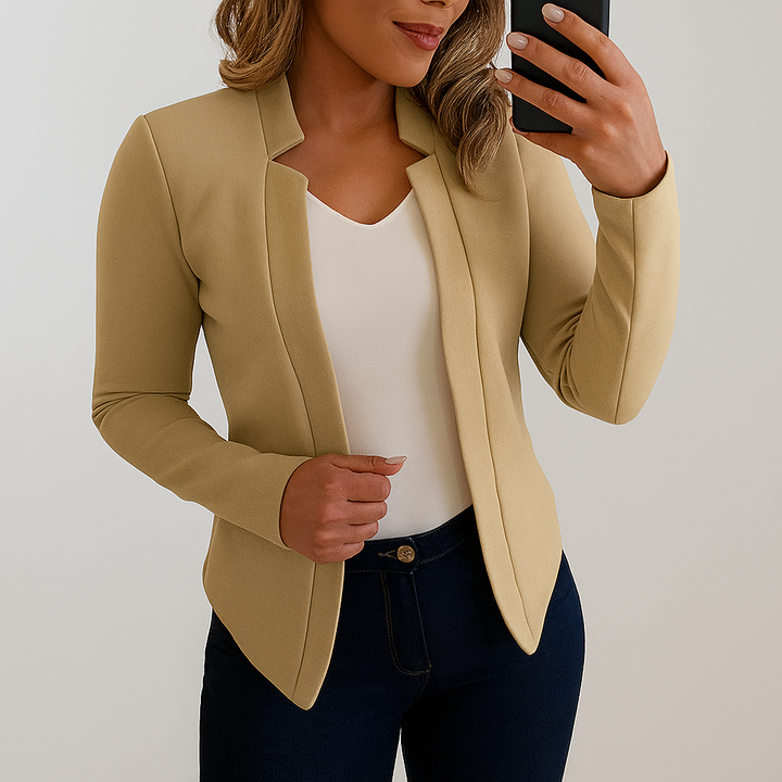 Slim Fit lichtgewicht blazer voor dames