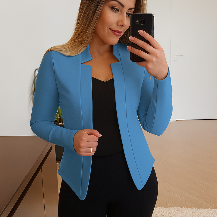 Slim Fit lichtgewicht blazer voor dames