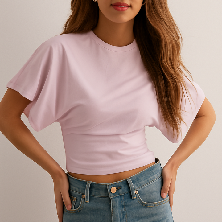 T-shirt d'été classique à col rond