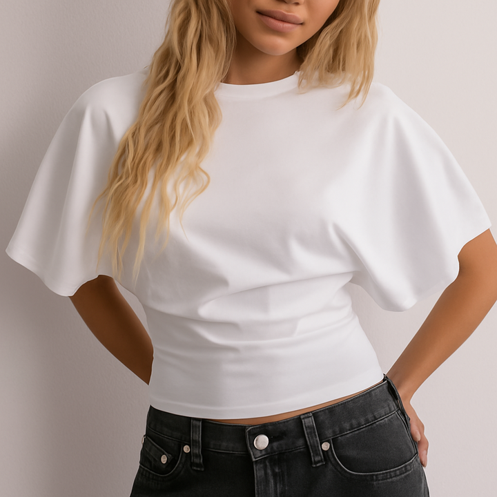 T-shirt d'été classique à col rond