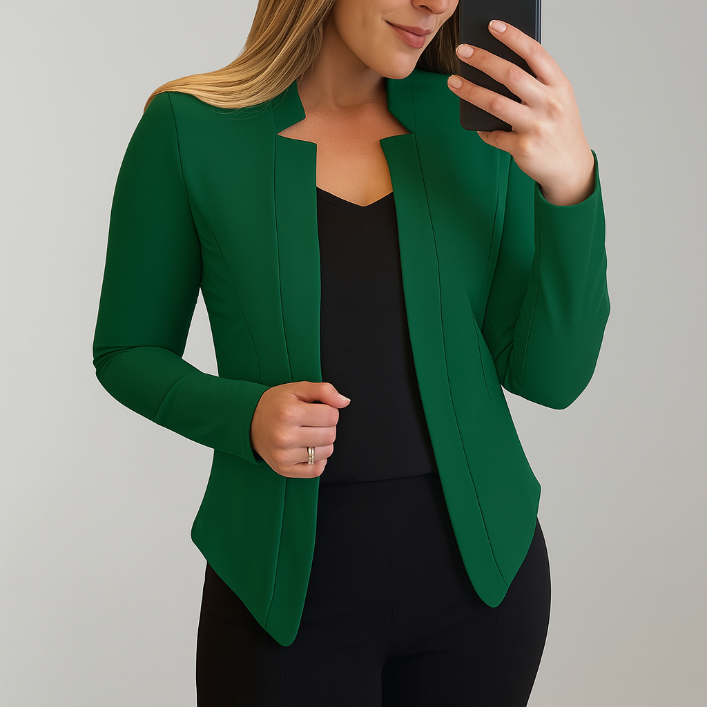 Slim Fit lichtgewicht blazer voor dames
