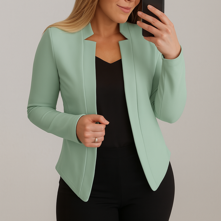 Slim Fit lichtgewicht blazer voor dames