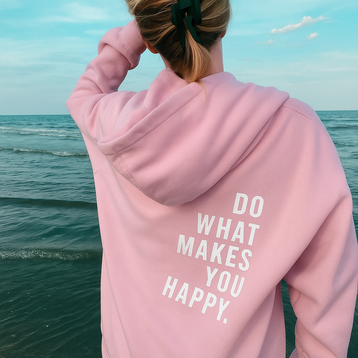 Bedrukte, comfortabele hoodie met capuchon