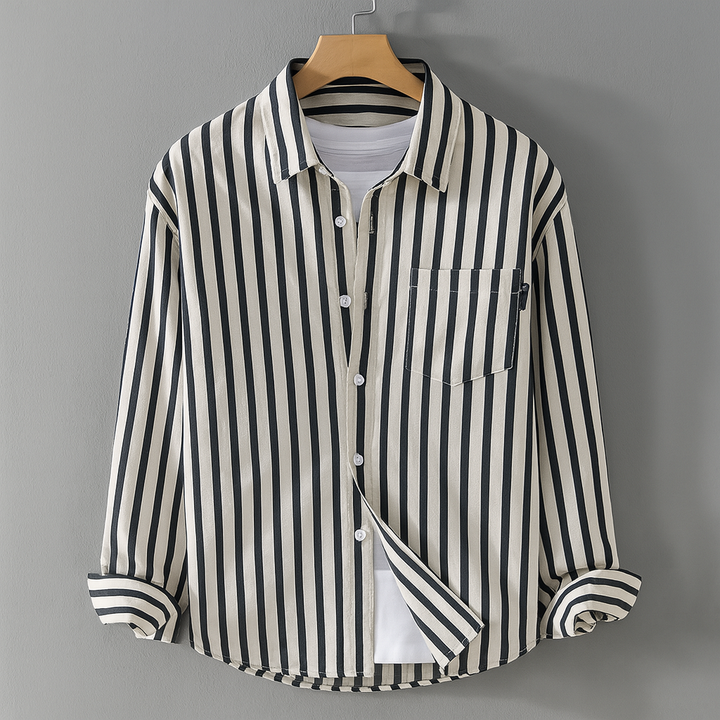 Casual stijl met lange mouwen en borstzak