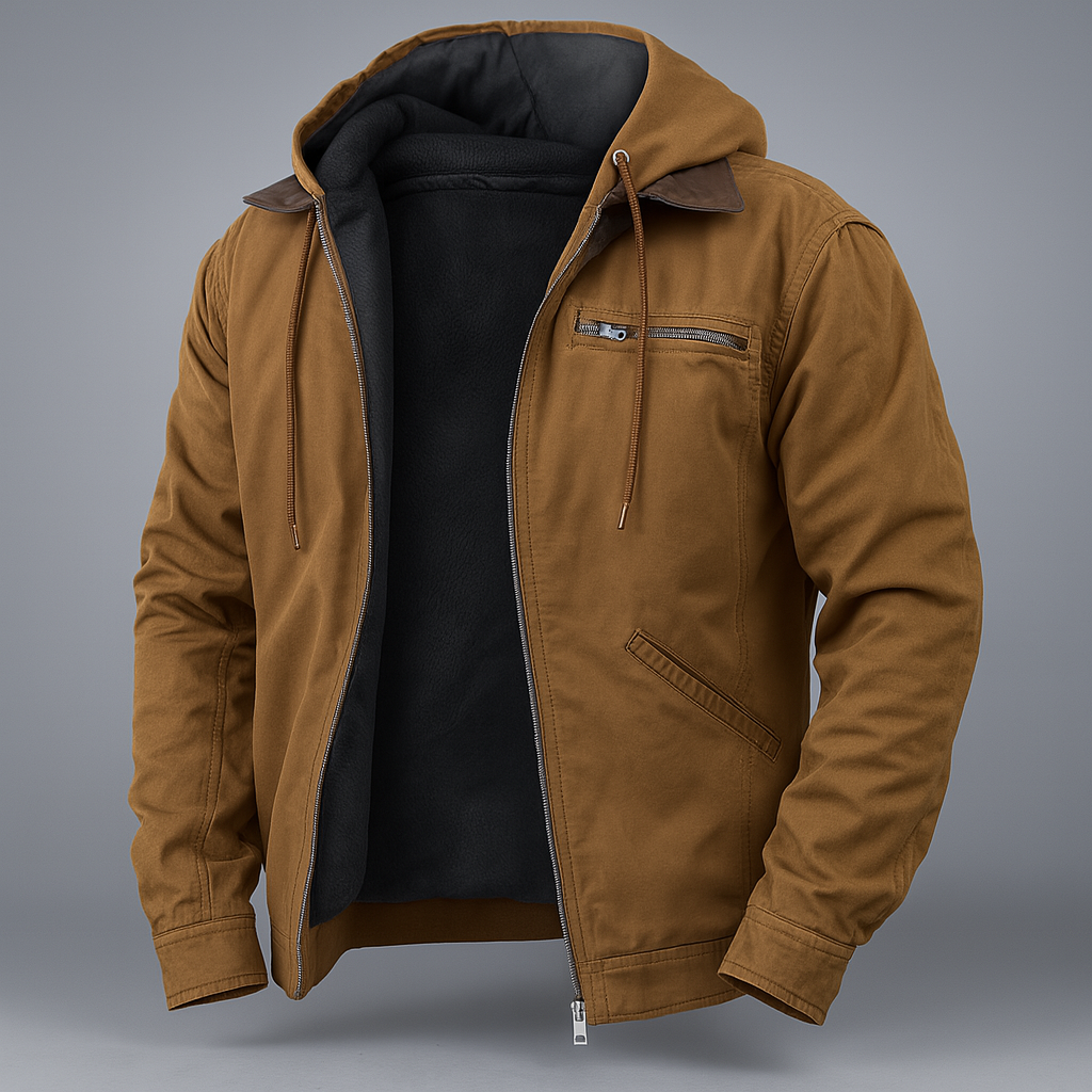 Moderne outdoorjas voor heren (voorverkoop)