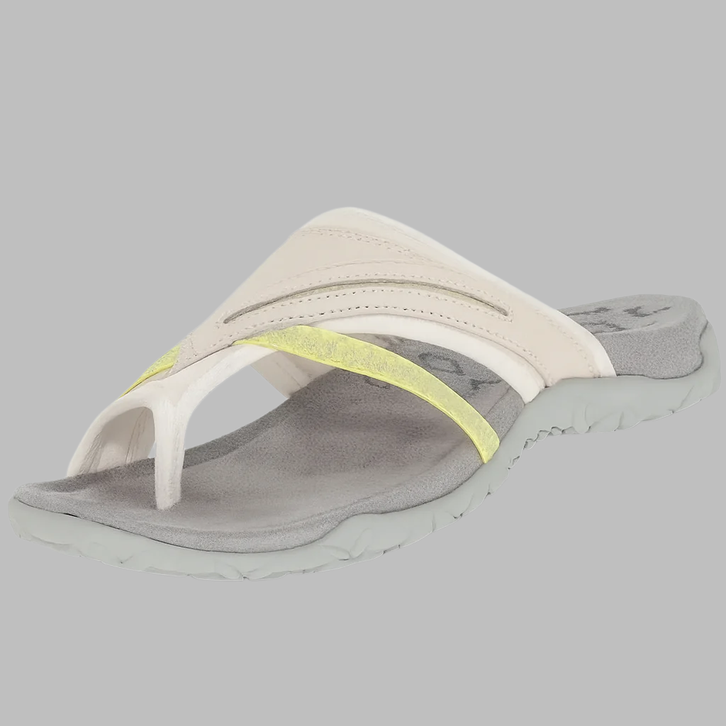 Comfortabele sandalen met gekruiste bandjes
