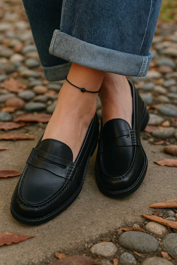 Leren Loafers voor Dames