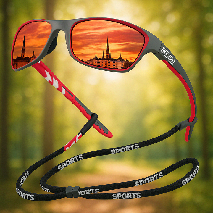 Polariserende Outdoor Zonnebril voor Sportieve Prestaties
