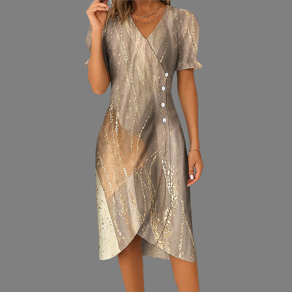 Lichtgewicht maxi-jurk voor dames