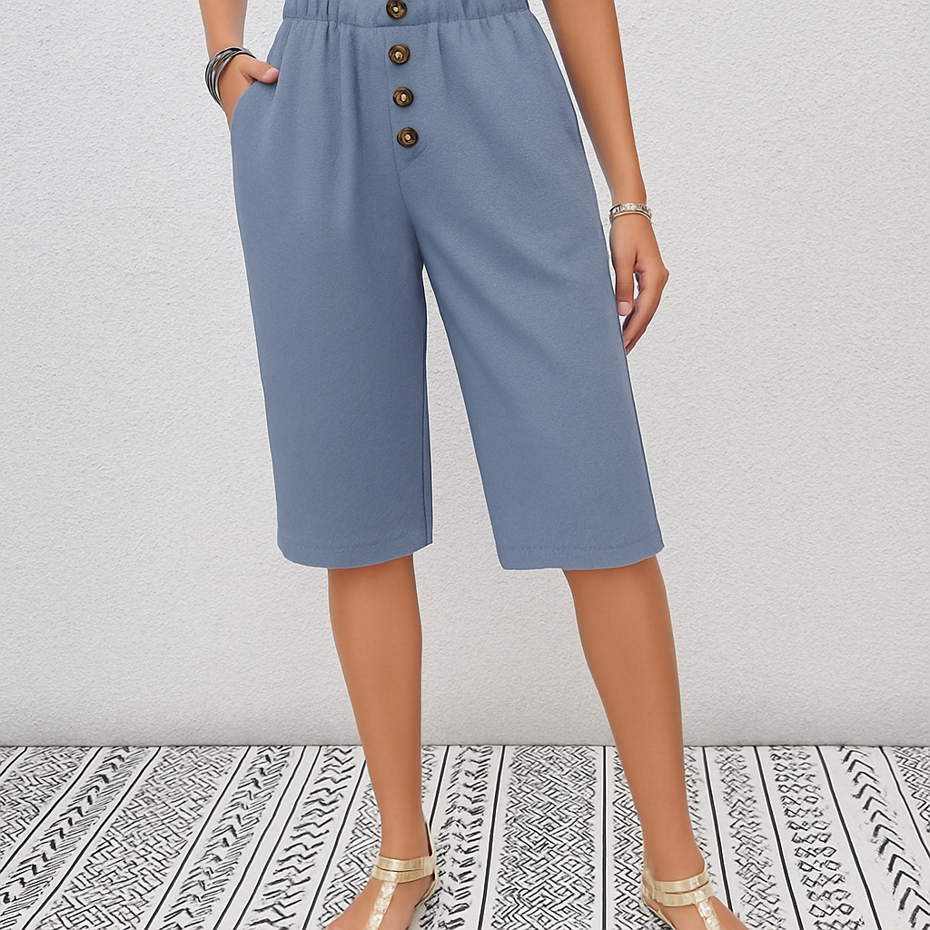 Dames Harembroek met hoge taille en losse pasvorm
