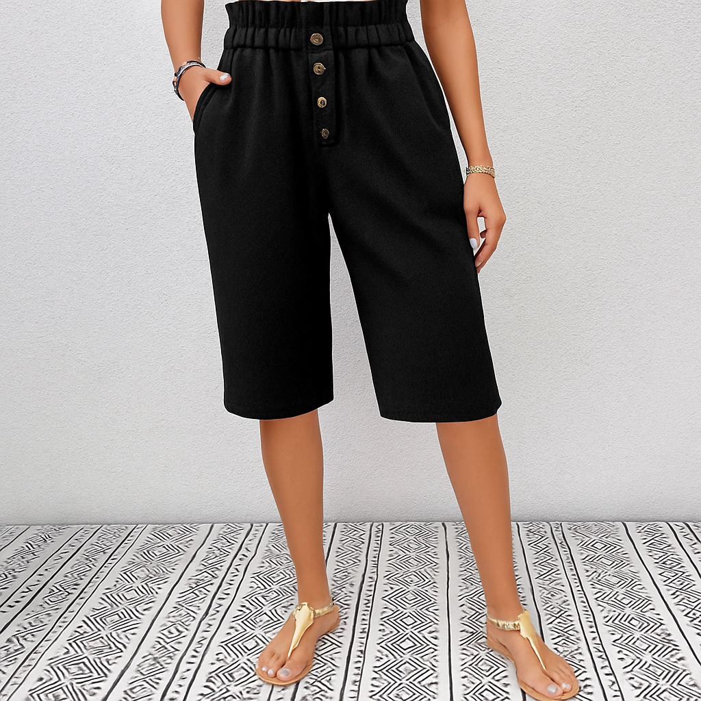 Dames Harembroek met hoge taille en losse pasvorm