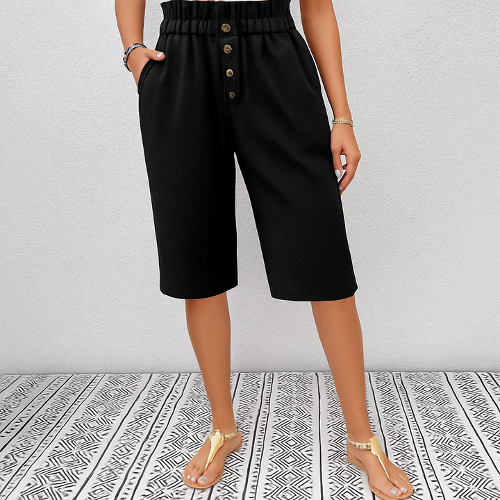 Dames Harembroek met hoge taille en losse pasvorm