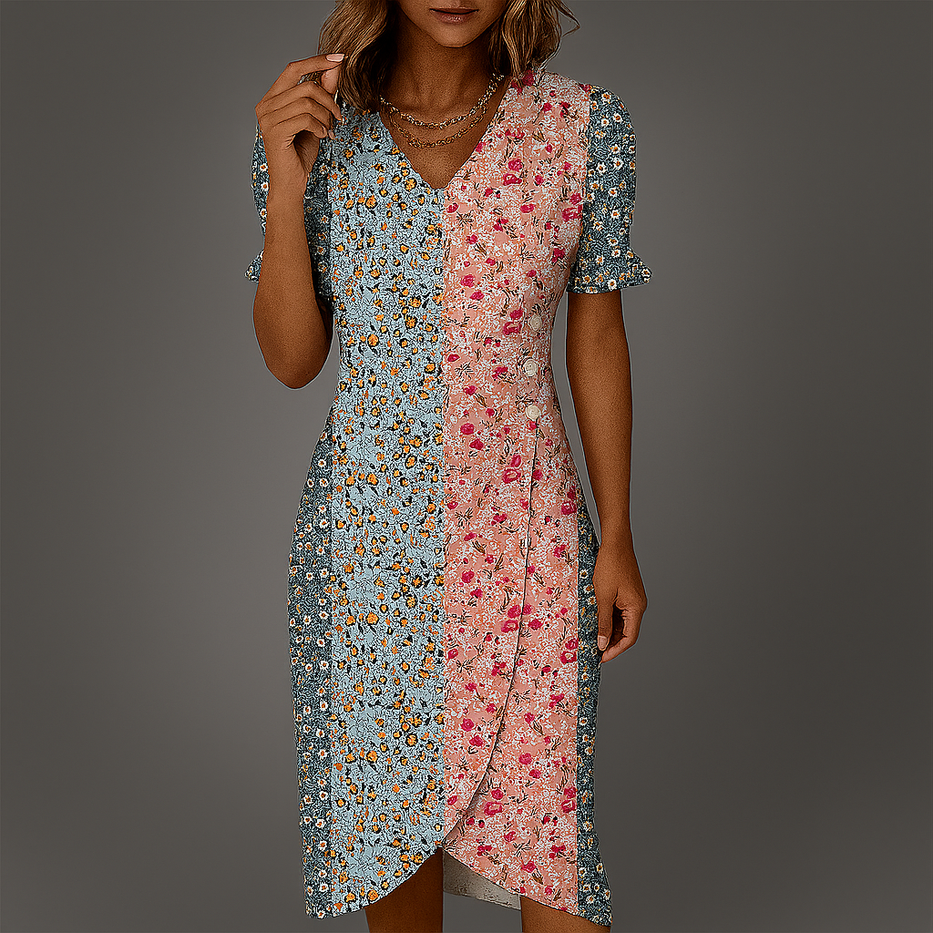 Lichtgewicht maxi-jurk voor dames