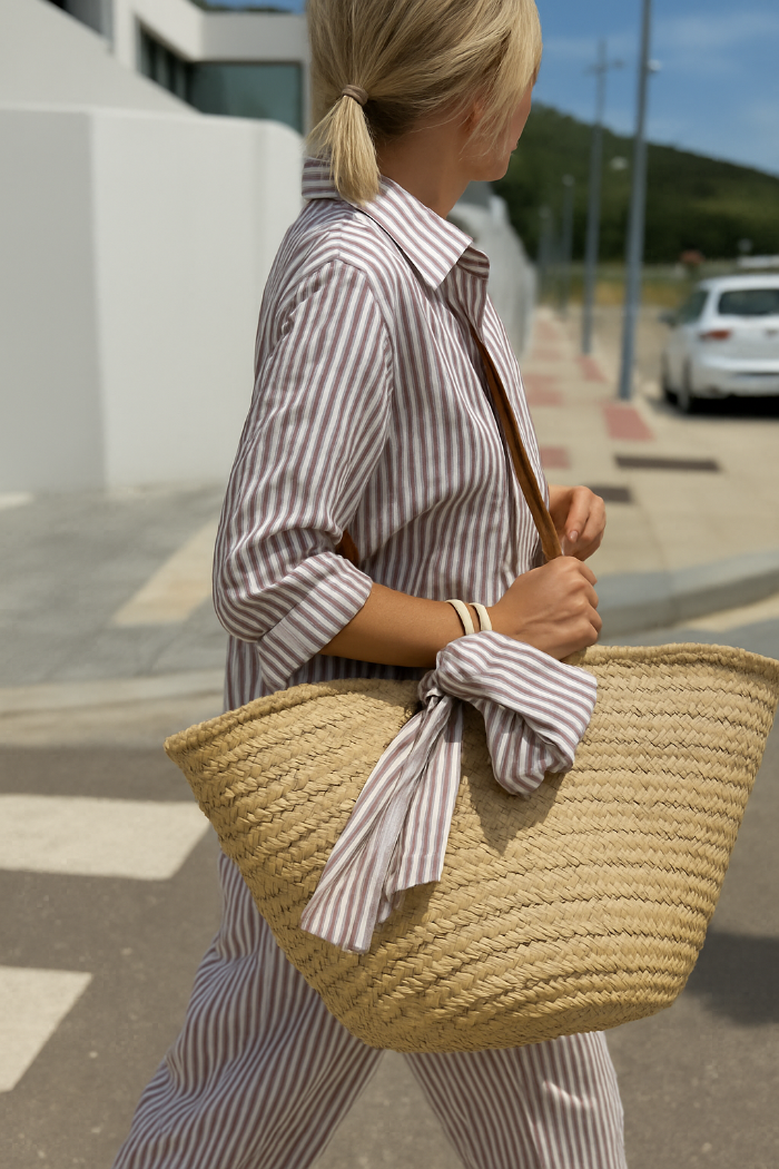 Elegante damesjurk met lange mouwen