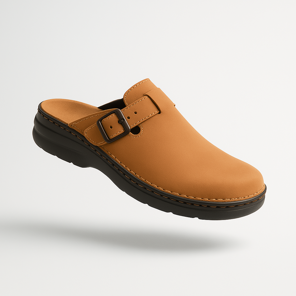 Orthopedische Leren Pantoffels voor Dames