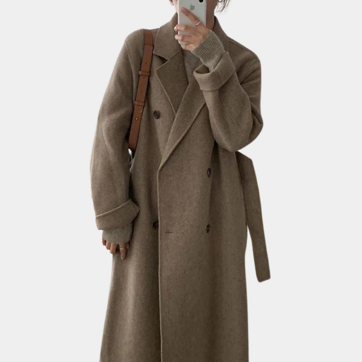 Lange mantel jas dames - Palera
