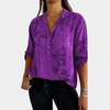 Ambra – Zomerse Blouse met Verstelbare Mouwen voor Dames