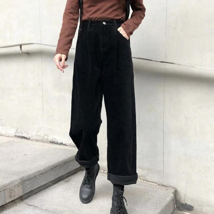 Corduroy broek voor dames – Stijlvolle dagelijkse broek
