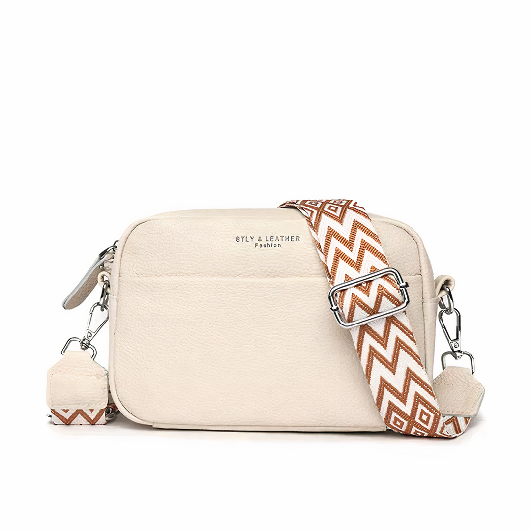 Lederen crossbody tas dames - Candid