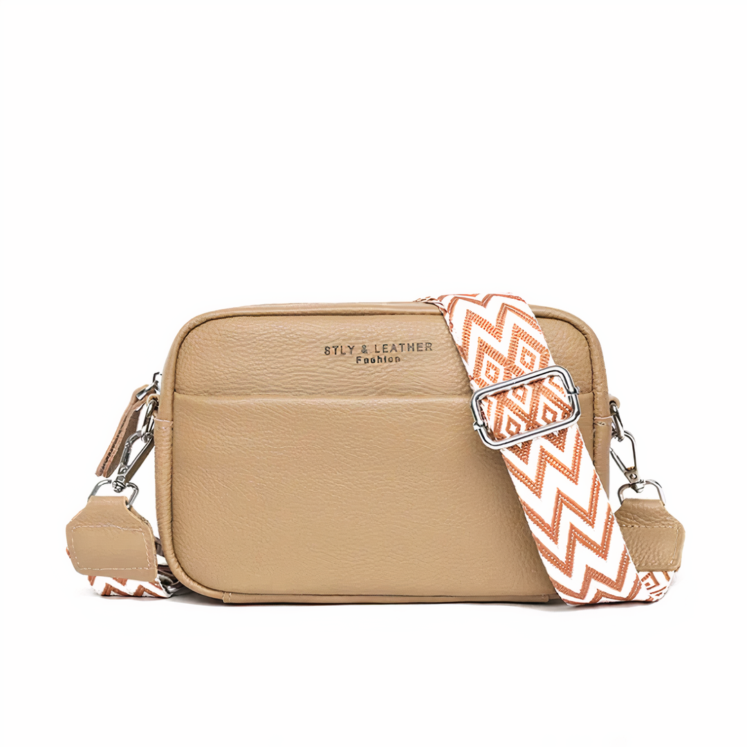 Lederen crossbody tas dames - Candid