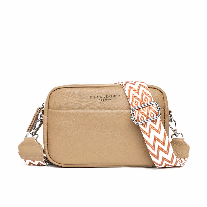 Lederen crossbody tas dames - Candid