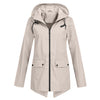 Dasha – Lange Regenjas met Capuchon voor Dames
