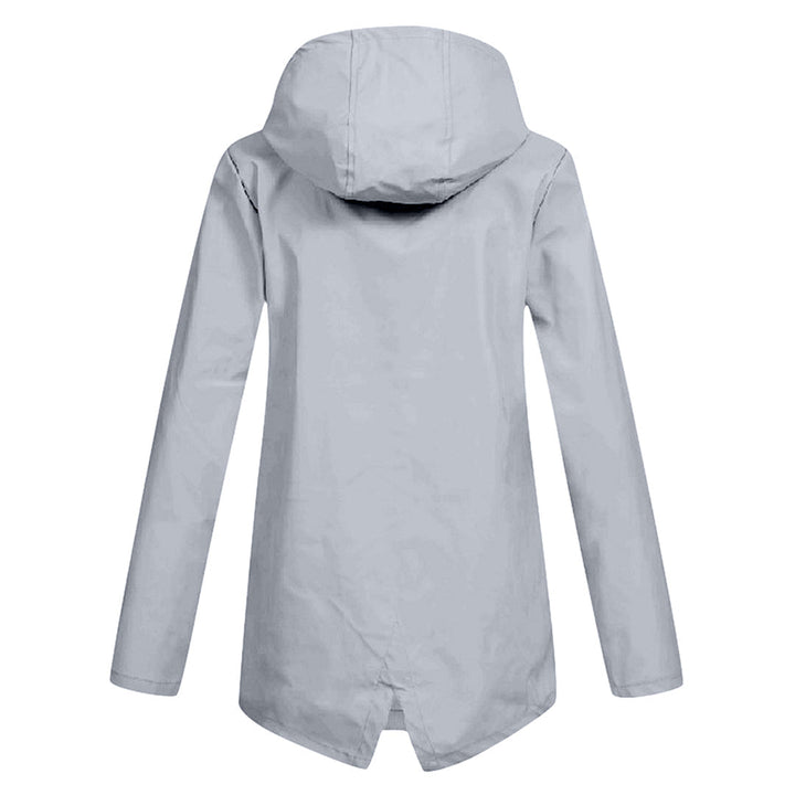 Dasha – Lange Regenjas met Capuchon voor Dames