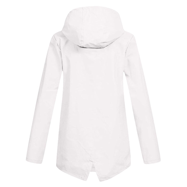 Dasha – Lange Regenjas met Capuchon voor Dames