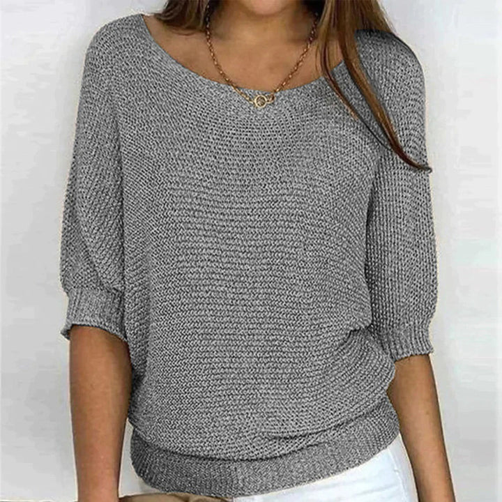 Maelle – Effen Oversized Trui met Comfortabele Pasvorm